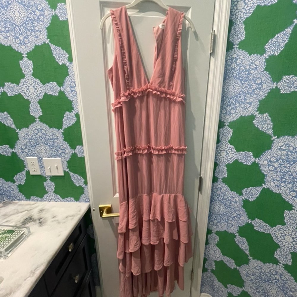 Lovers + Friends Pink Gown